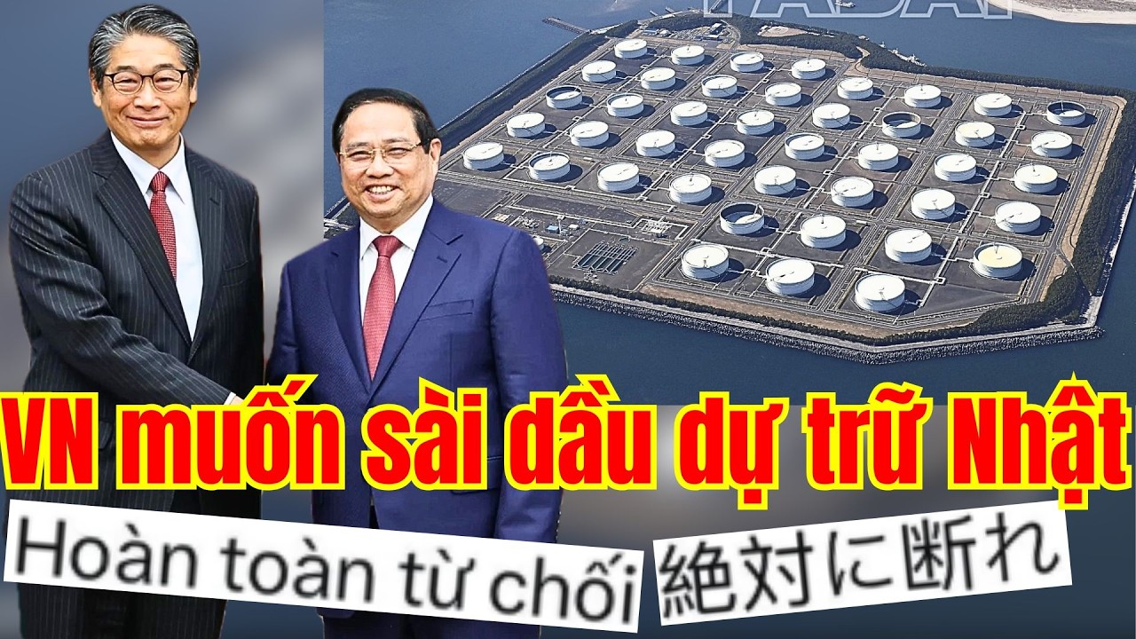 VN đề nghị Nhật cho dầu dự trữ. Văn hóa 'kurekure' trơ trẽn làm ngao ngán Netizen Nhật