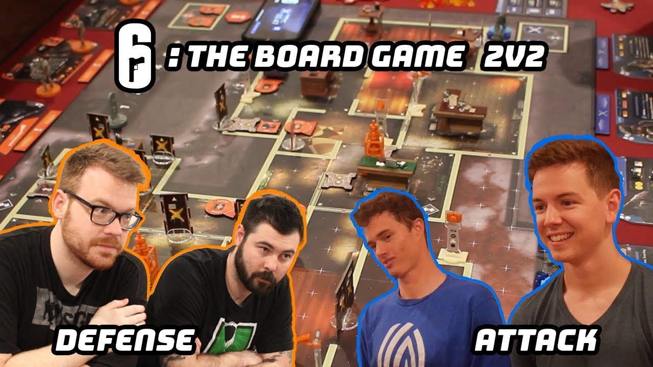 Chalet Shenanigans | 6: Siege - The Board Game 2v2 Playthrough