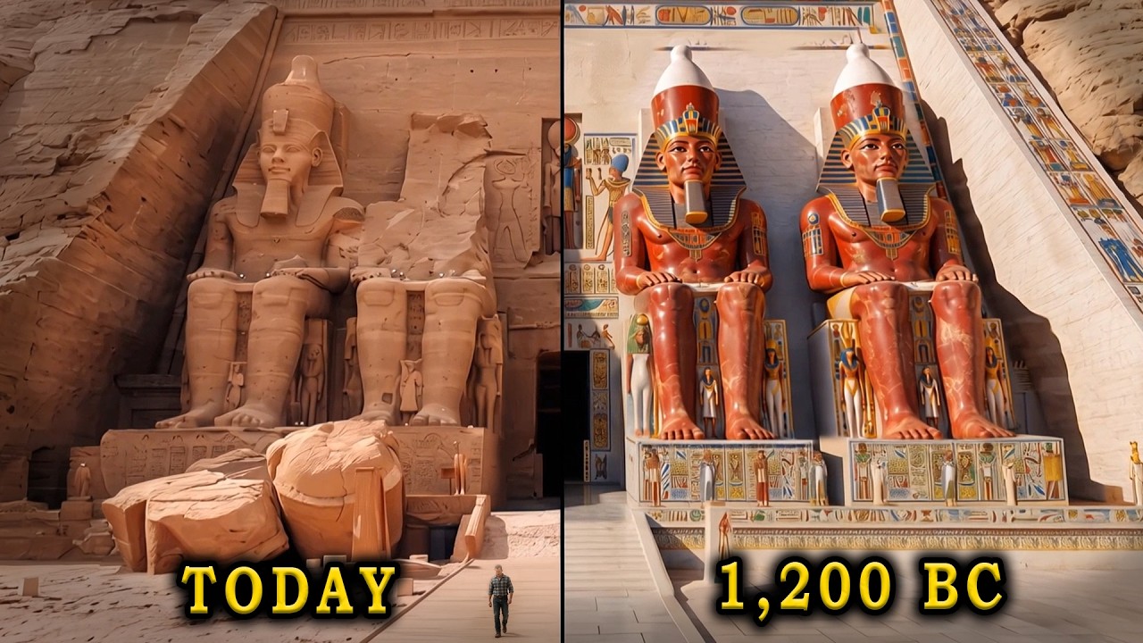 How Ancient Egypt's Megastructures Actually Looked