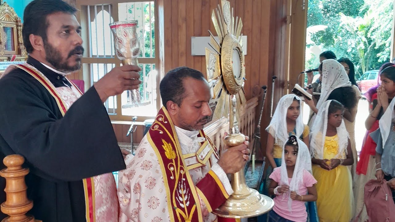 വിശുദ്ധ കുർബാന എഴുന്നള്ളിച്ചുള്ള പ്രദക്ഷിണം | ദിവ്യകാരുണ്യ കോൺഗ്രസ് | St. Antony's church Kalampala