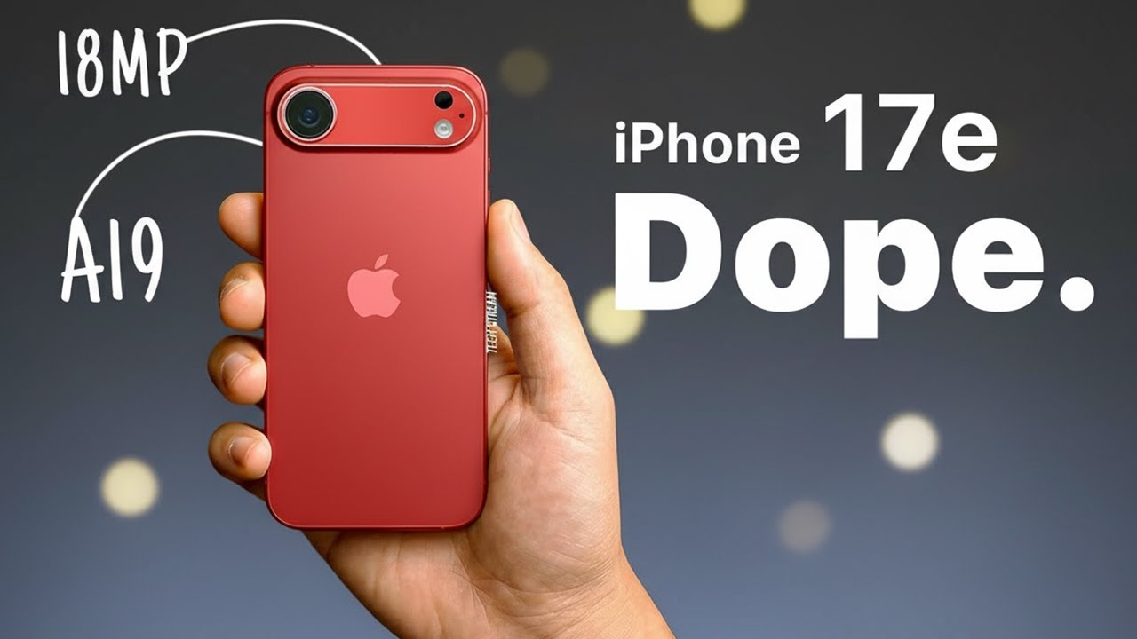 iPhone 17e EXPOSED — Apple’s $499 “Budget” iPhone Is a Strategic Weapon to Kill Pro Phones!