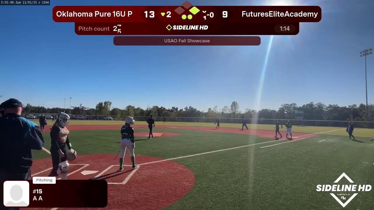 Oklahoma Pure 16U P vs. Futures Elite A 16u (2025.11.01)