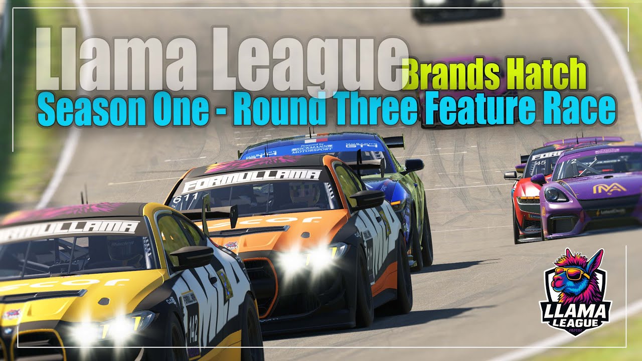 iRacing | Llama GT4 League | Brands Hatch | S1:R3