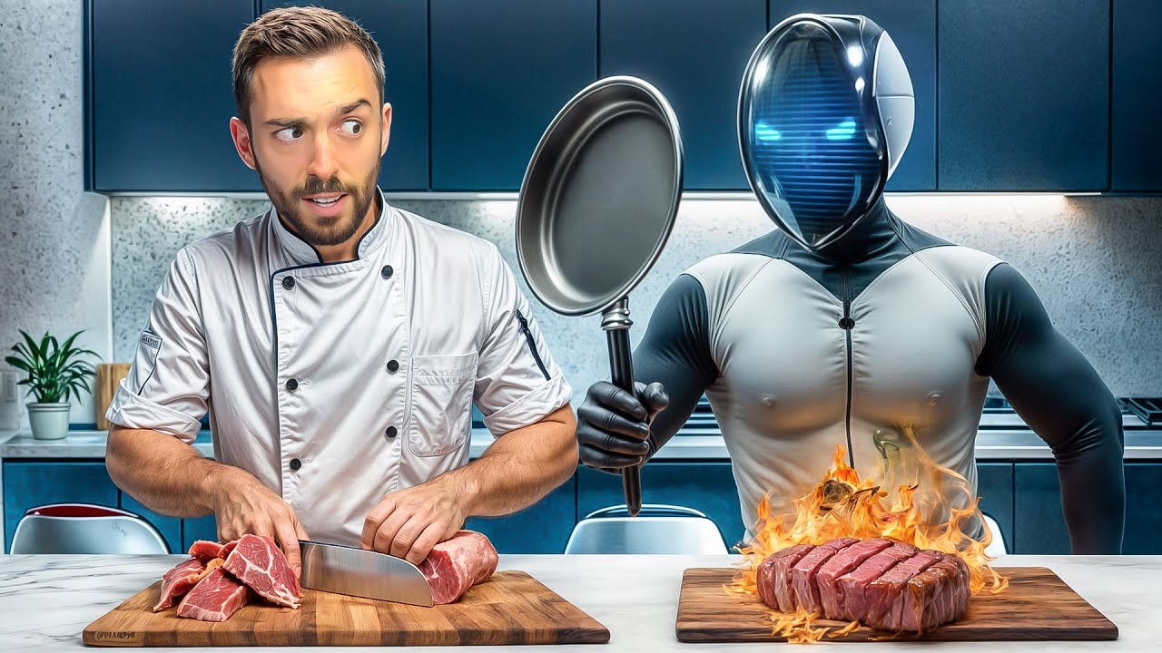 UOMO vs ROBOT: chi Cucina Meglio??