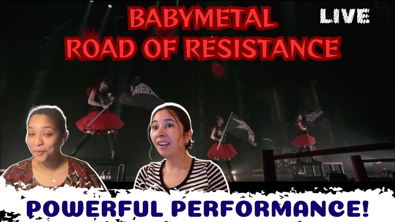 BABYMETAL - Road of Resistance - Live in Japan (OFFICIAL) | REACTION