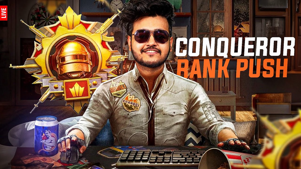 (Day-7) RANK PUSH TO CONQUEROR! BGMI LIVE w/ VIPER