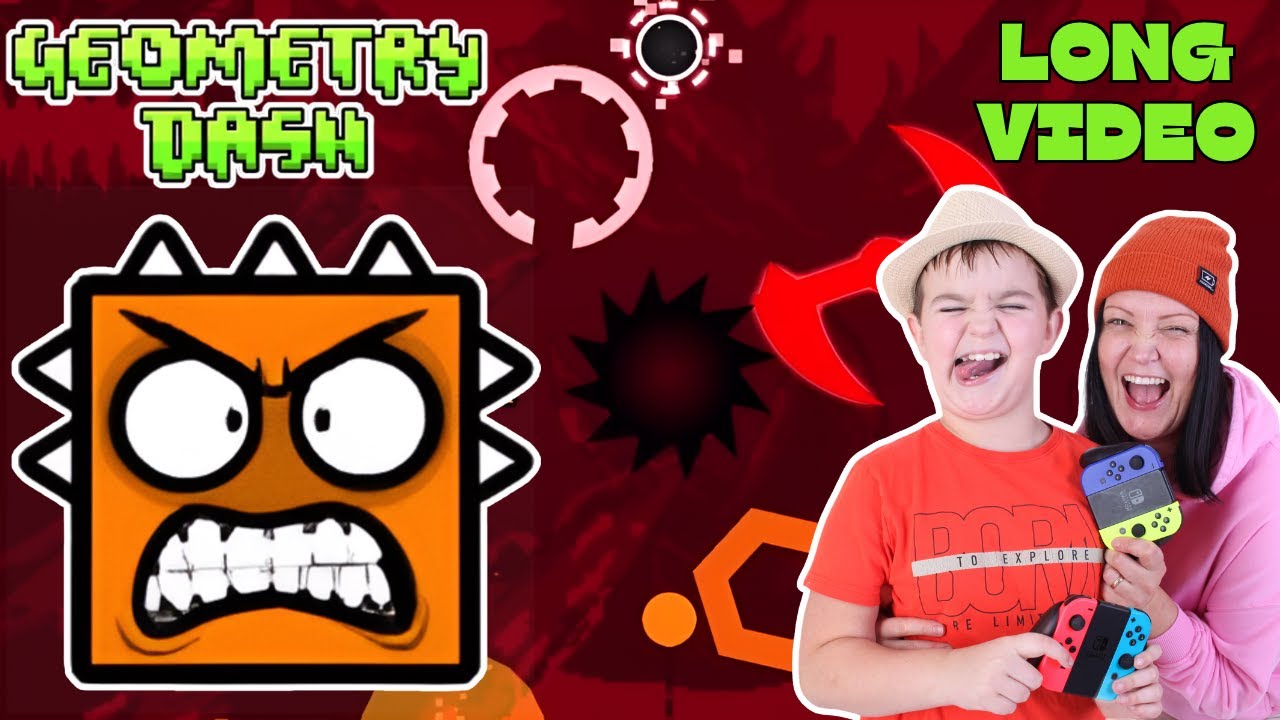 Never Stop in GEOMETRY DASH | Gameplay with Ima and Jessy