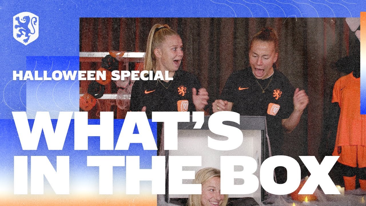 👻  What's in the Box?! 🕸️ | OranjeLeeuwinnen Halloween Special 🎃