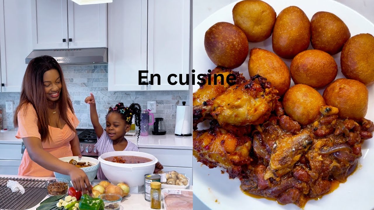 ON FAIT DU HARICOT ROUGE AVEC LES BEIGNETS 