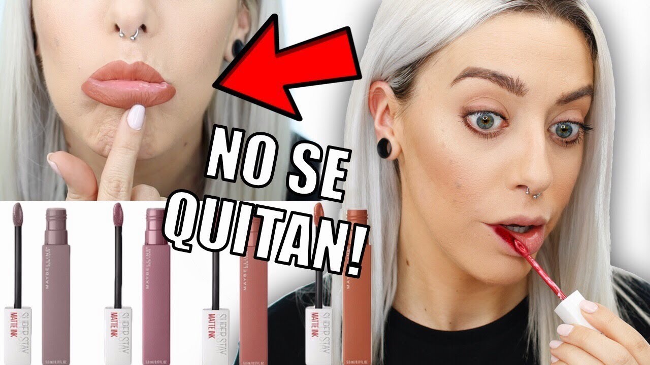 САМЫЕ СТОЙКИЕ И ДОСТУПНЫЕ ЖИДКИЕ ПОМАДЫ! | Обзор и демонстрация Maybelline Matte Ink Nude