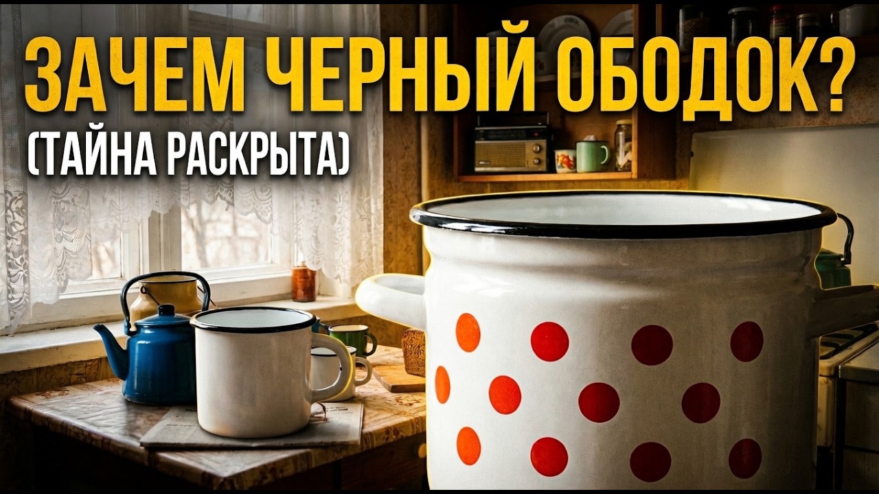 ТАЙНА ЧЕРНОГО ОБОДКА В СССР: ПОЧЕМУ ОН БЫЛ У ВСЕХ? (ЗНАК КАЧЕСТВА)