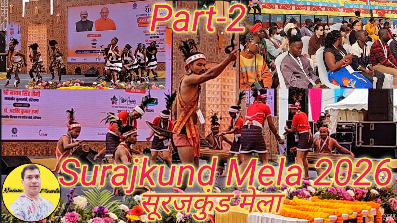 Surajkund 2026 Stage Show II, Global Folk Performances #surajkund_mela #dance #culture