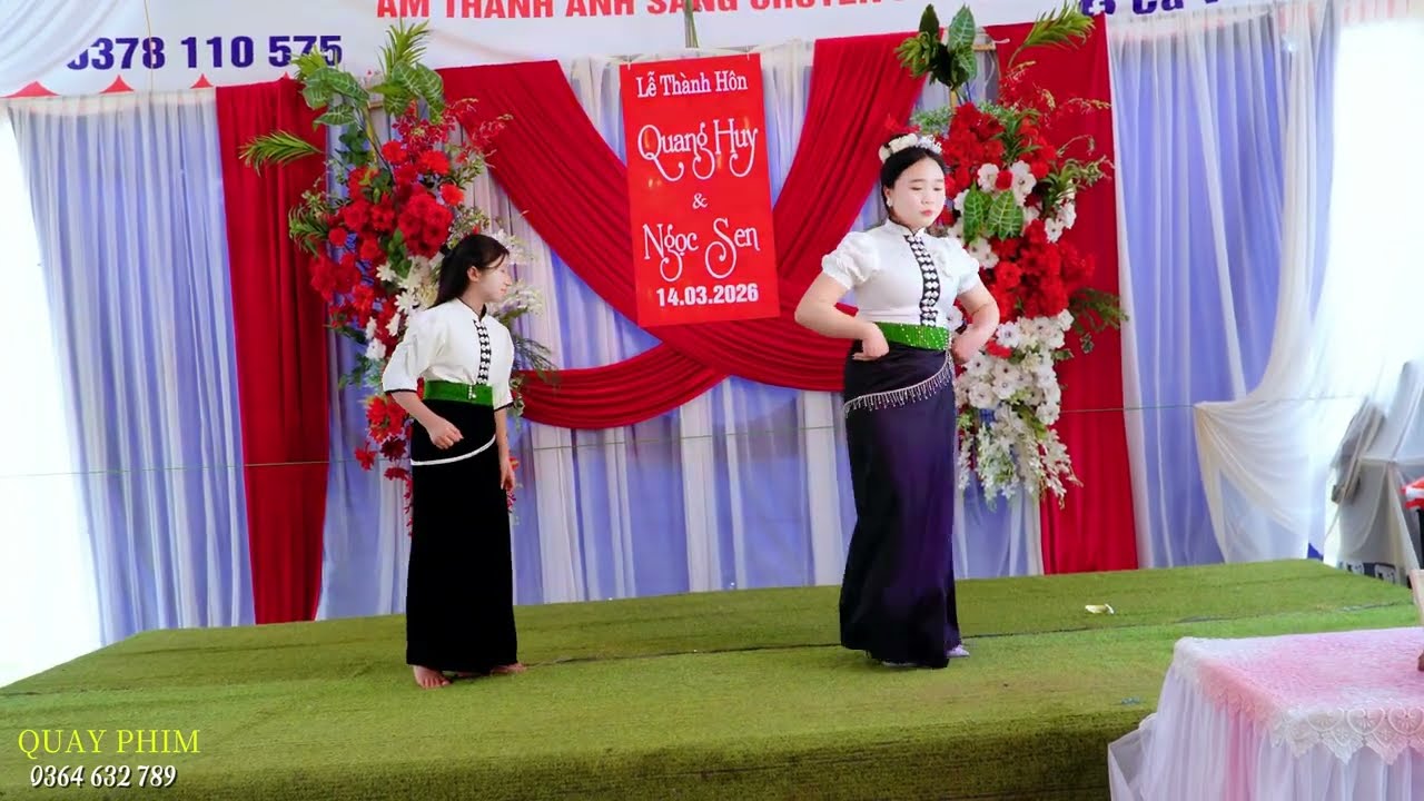 XEM MÃI KHÔNG CHÁN MÚA CỰC XINH ĐẸP CỦA BÉ GÁI TÂY BẮC