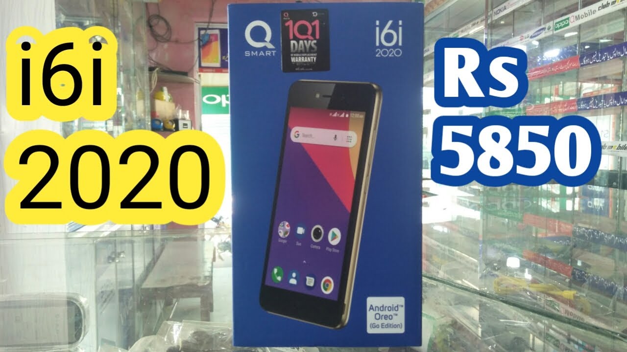 Q Mobile i6i 2020 Unboxing & Review