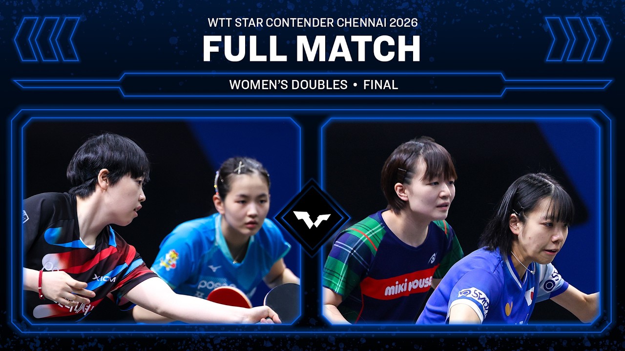 FULL MATCH | Ryu/Kim vs Yokoi/Aoki | WD Final | #WTTChennai 2026