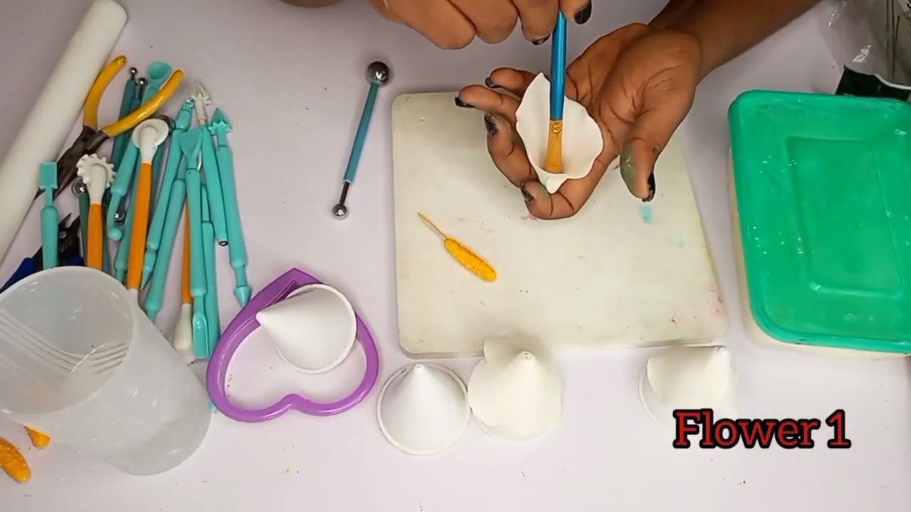 How To Make Calla lily flowers