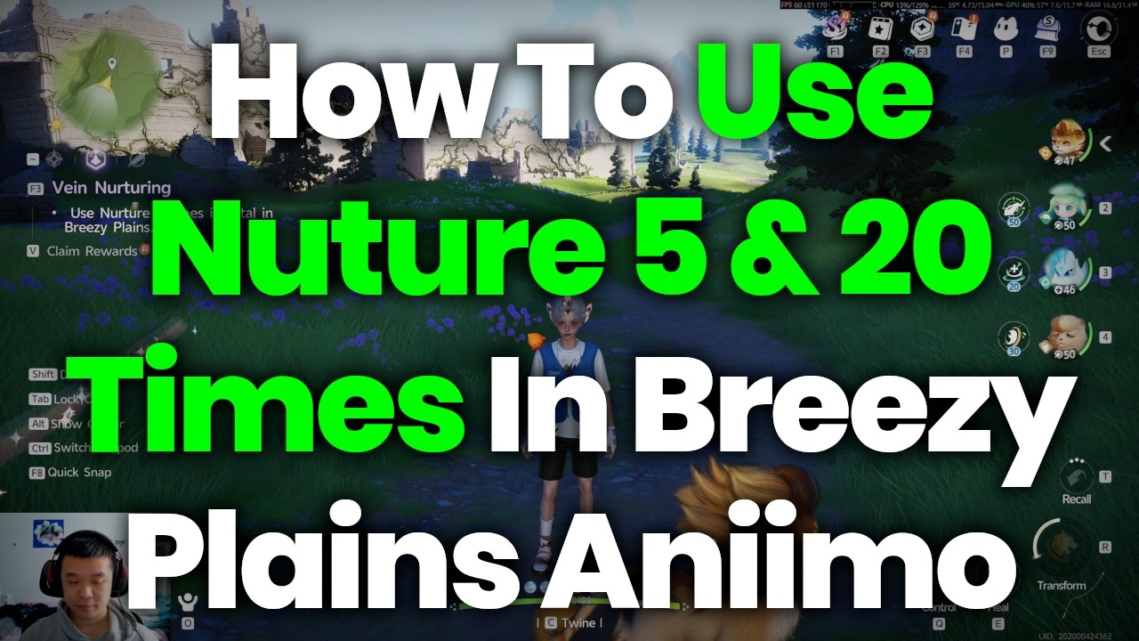 Как использовать Nurture 5 и 20 раз в Breezy Plains &ndash; Aniimo