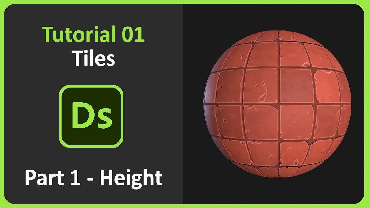 Substance Designer | Tutorial 01 - Tiles | Part 1 - Height