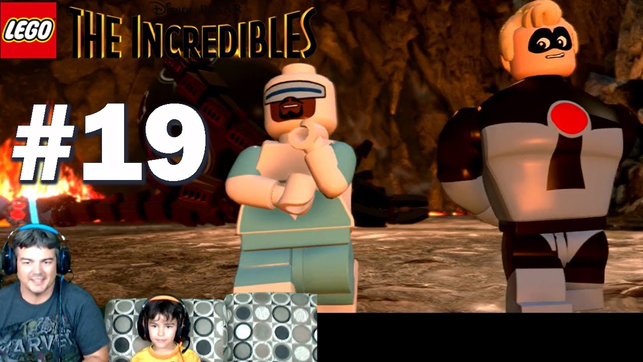 Lego The Incredibles | Namanisan Island | Mr Incredible and Frozone vs Omnidroids