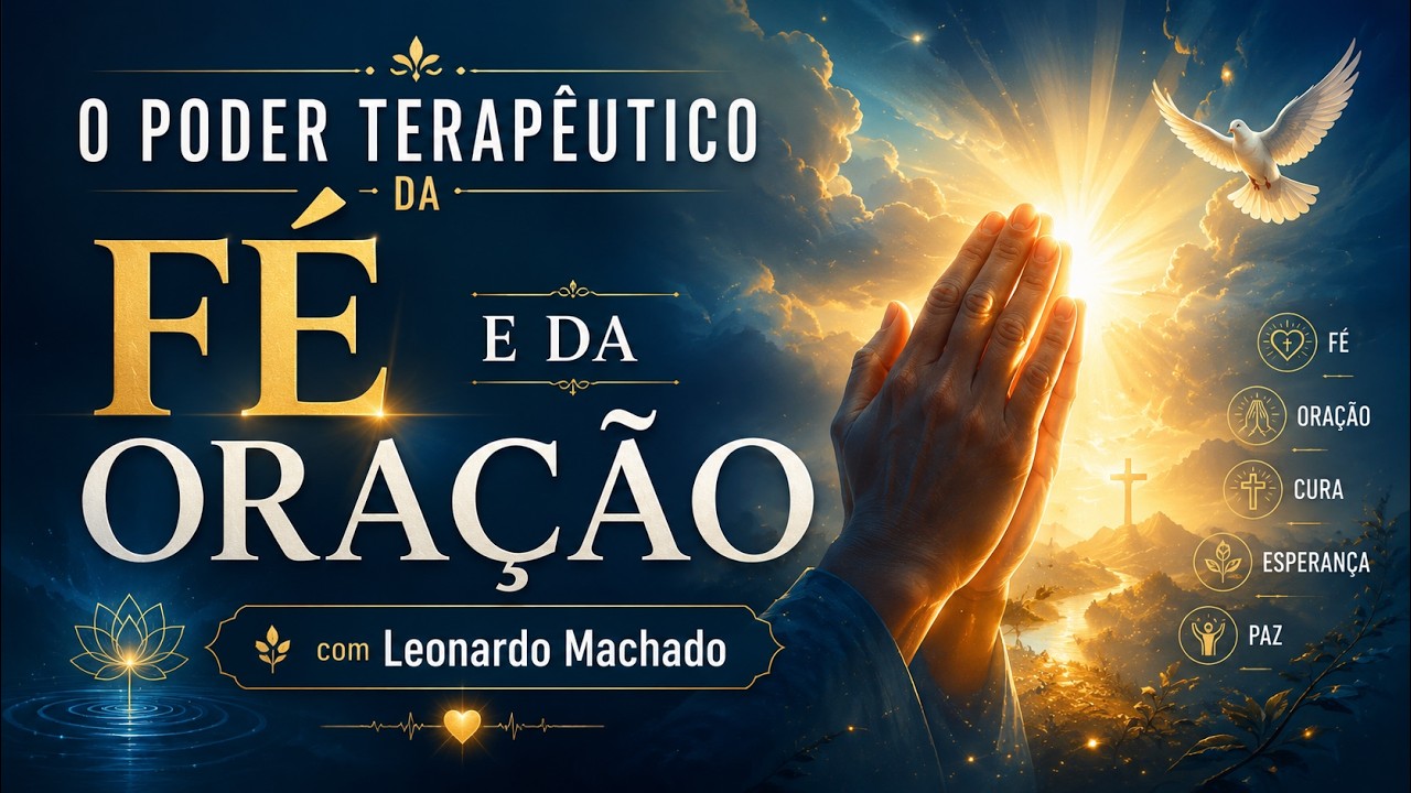 O poder terapêutico da fé e da oração - Leonardo Machado -Palestra Espírita