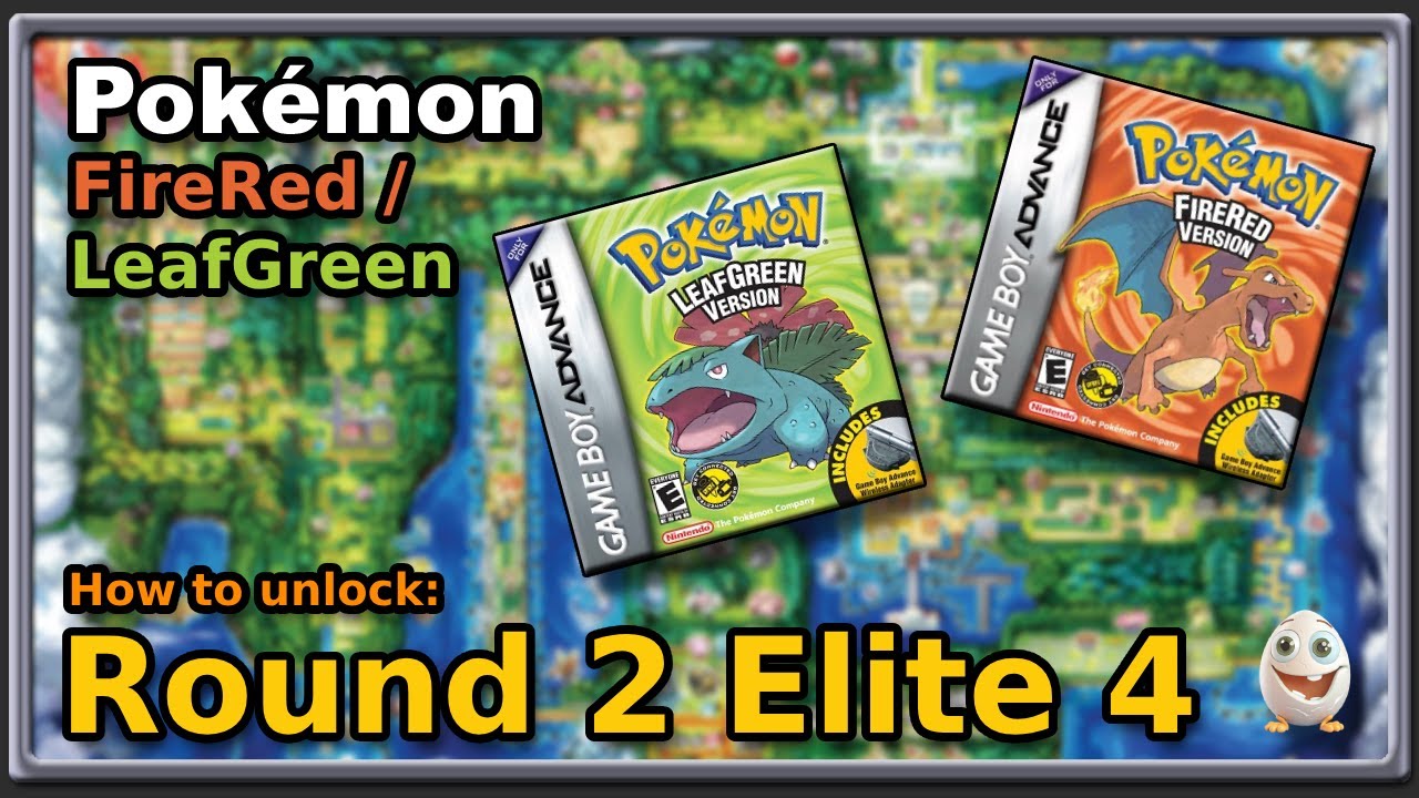 Как разблокировать Elite 4 2-го раунда — Pokémon FireRed/LeafGreen