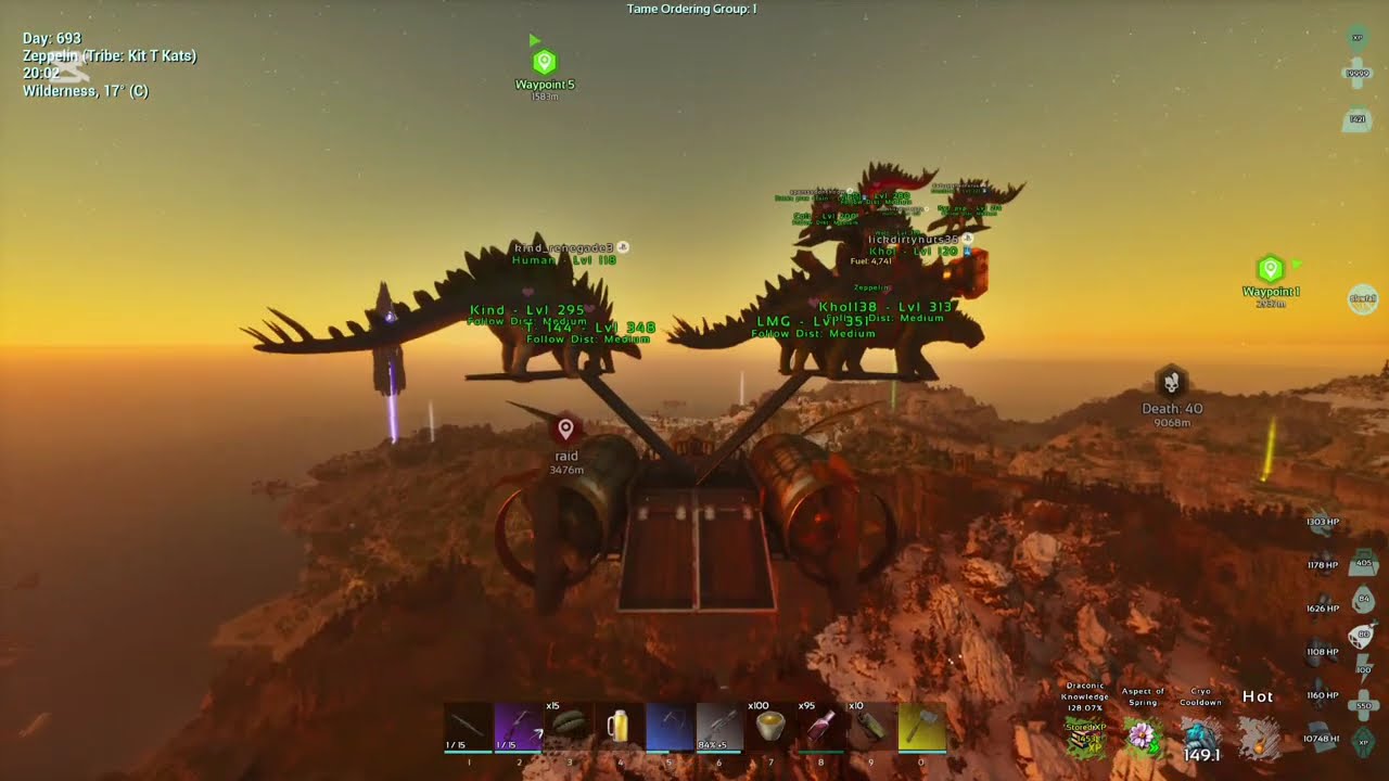 ''Raid Gone Wrong: XIOT's 4 Zeppelins vs FAFO Fellas''