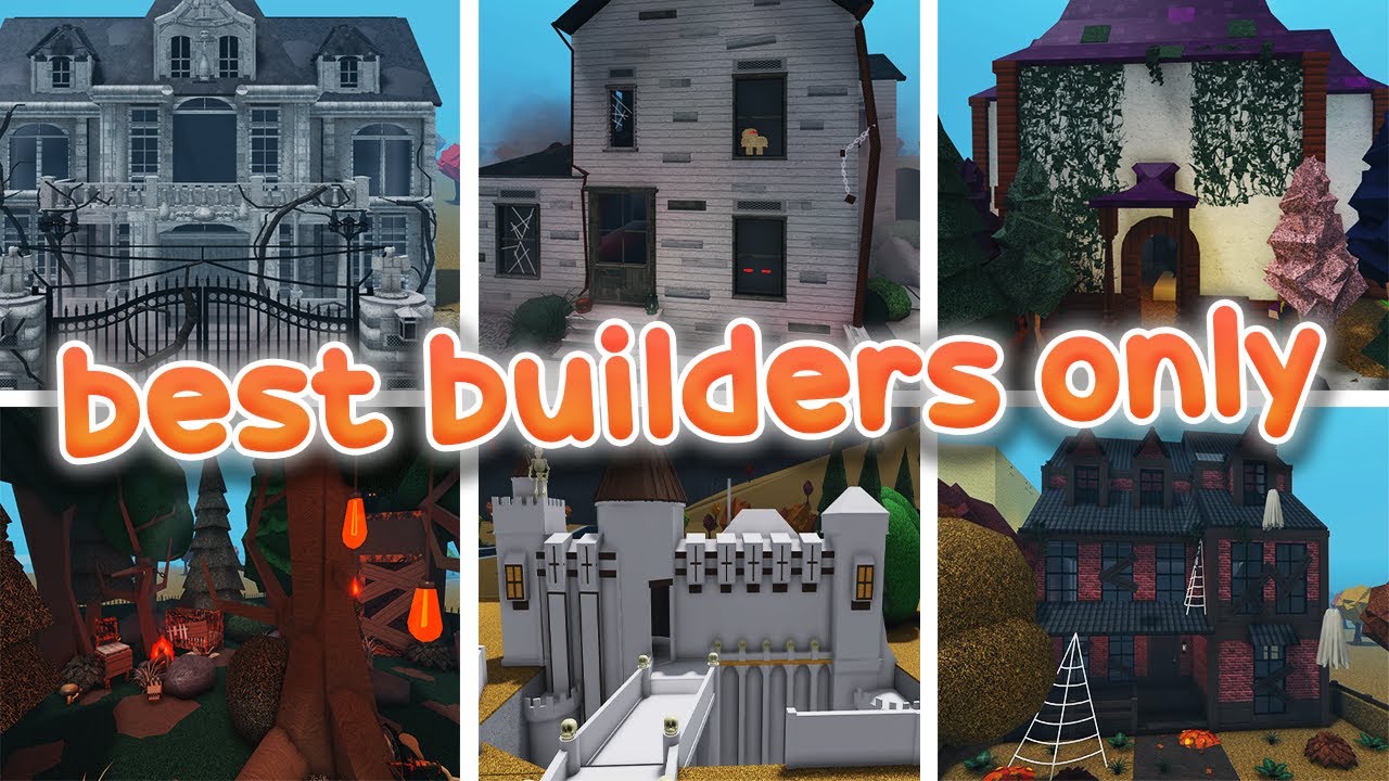 i invited THE BEST builders to my HALLOWEEN build off!