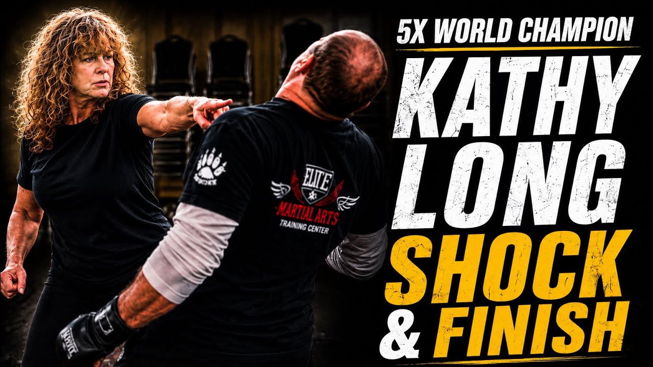 🔥 Shock & Finish, Counter & Follow Up #Master #KathyLong #5XWorldChampion