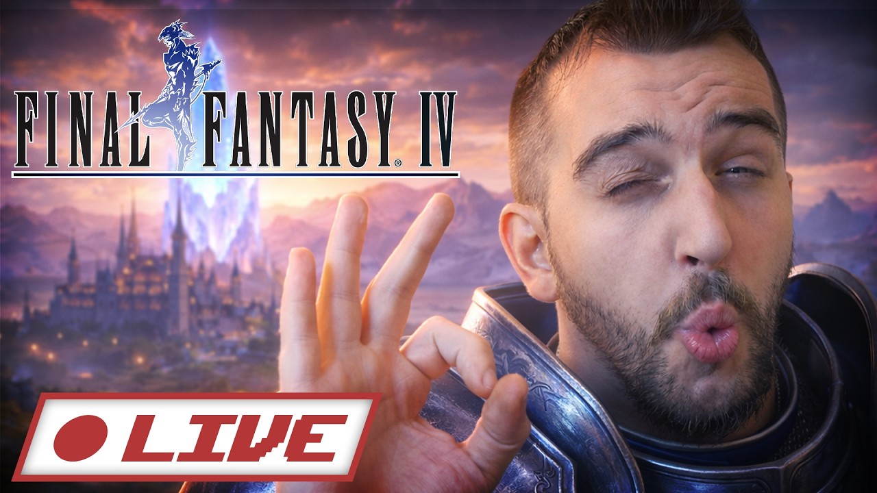 🌙 Début d’une légende – Final Fantasy IV en live