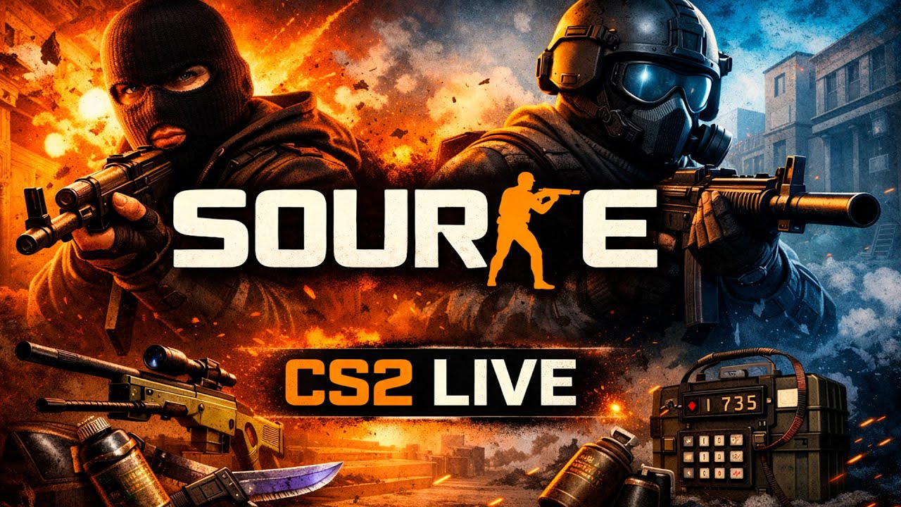 VAMO DE CS2! - LIVE NA SOURCE