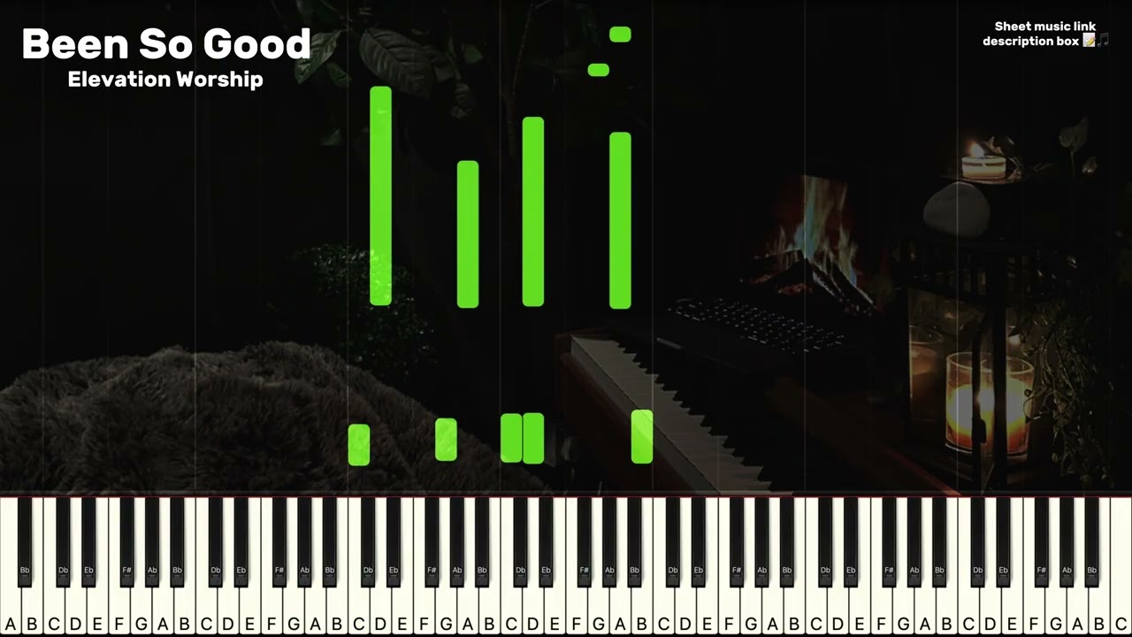 Been So Good | Elevation Worship | Synthesia Piano Tutorial