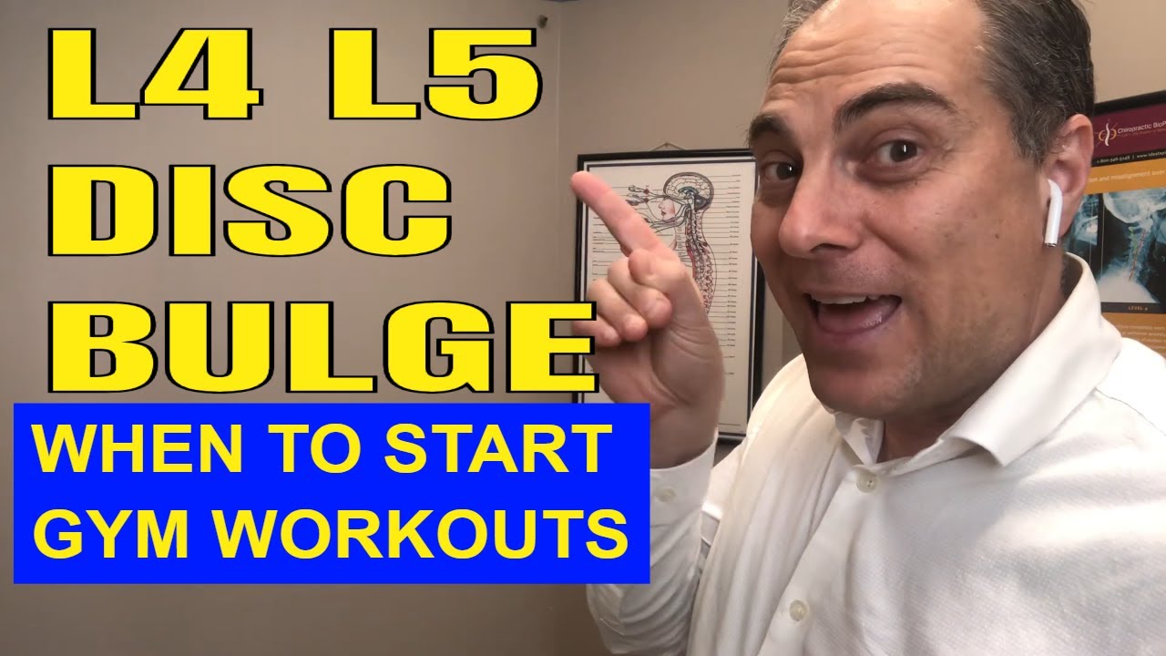 Ep56. L4-L5 Disc Bulge Recovery, When Can I Start Gym Workouts? | Dr. Walter Salubro