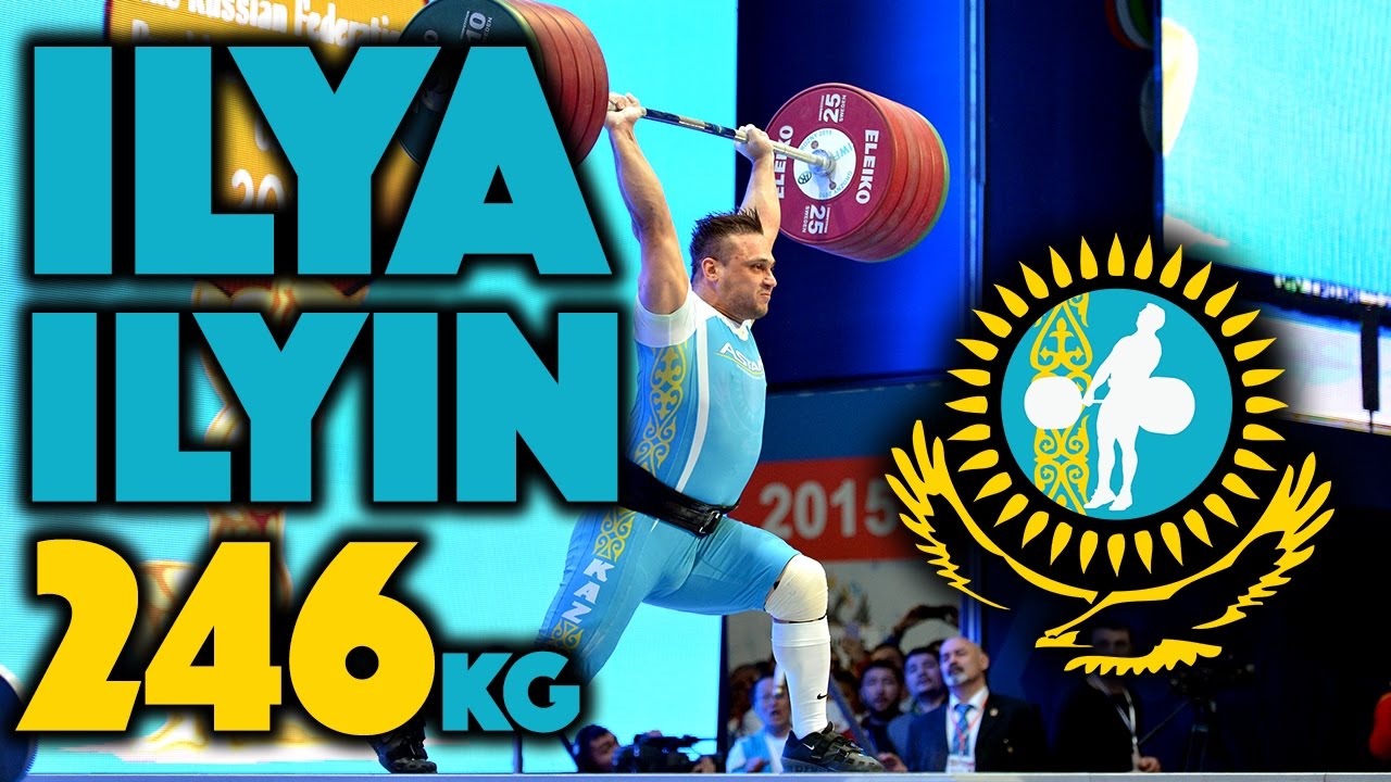 Ilya Ilyin (105) - 246kg Clean and Jerk World Record (4k)