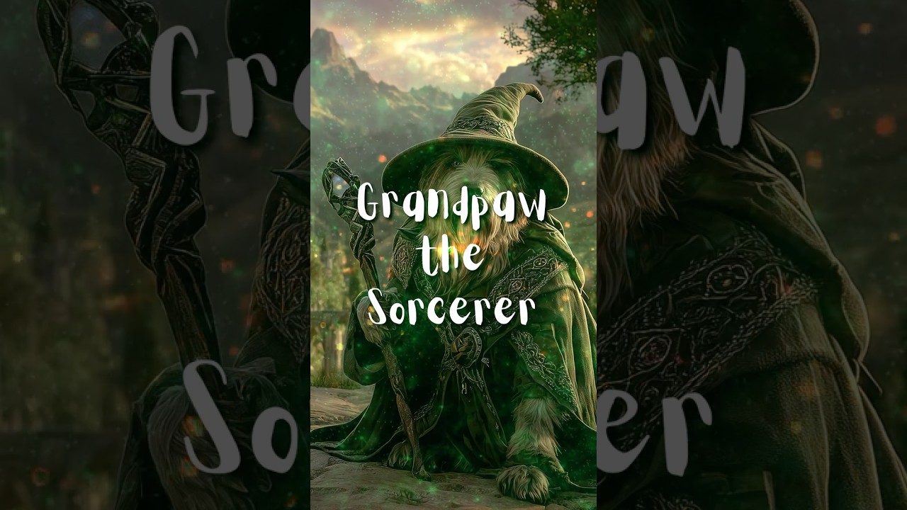 Grandpaw the Sorcerer | Wizard Dog Adventures in the Shire | Middle-Earth #lotr