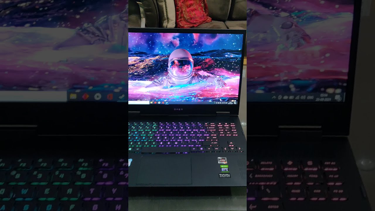HP Omen 15 2021 Unboxing with Boot time