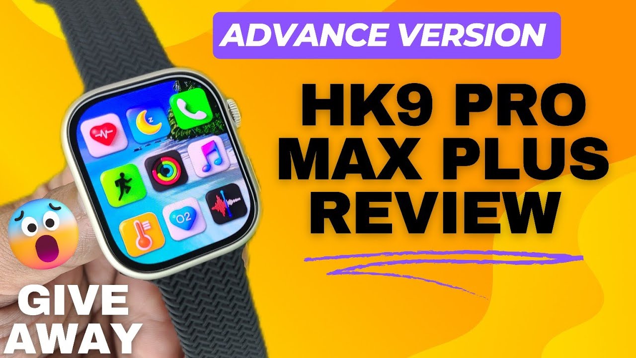 Hk9 pro max plus smart watch | hk9 pro max + smartwatch | better than Hk9 pro plus Smartwatch
