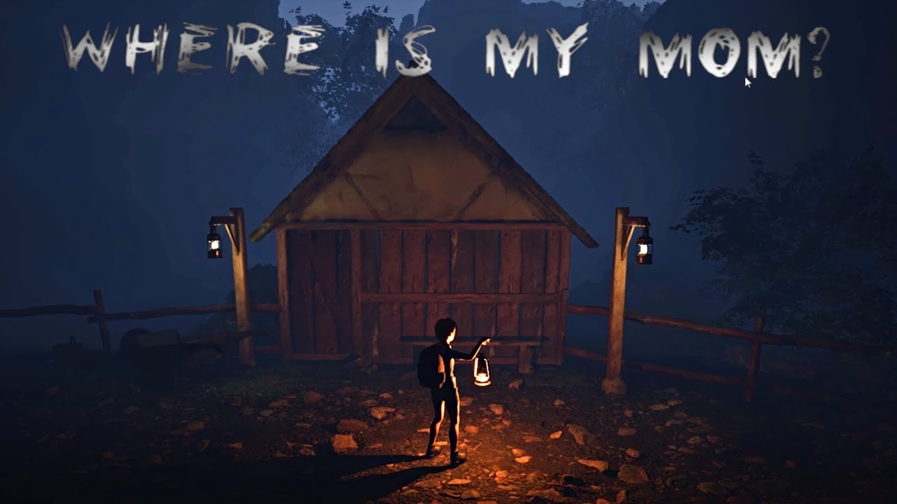Where is My Mom - Full Game Walkthrough (Stealth Survival Horror Game)
