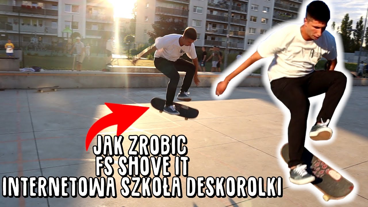 Jak zrobić FS SHOVE IT PORADNIK INTERNETOWA SZKOŁA DESKOROLKI (odc. 13)