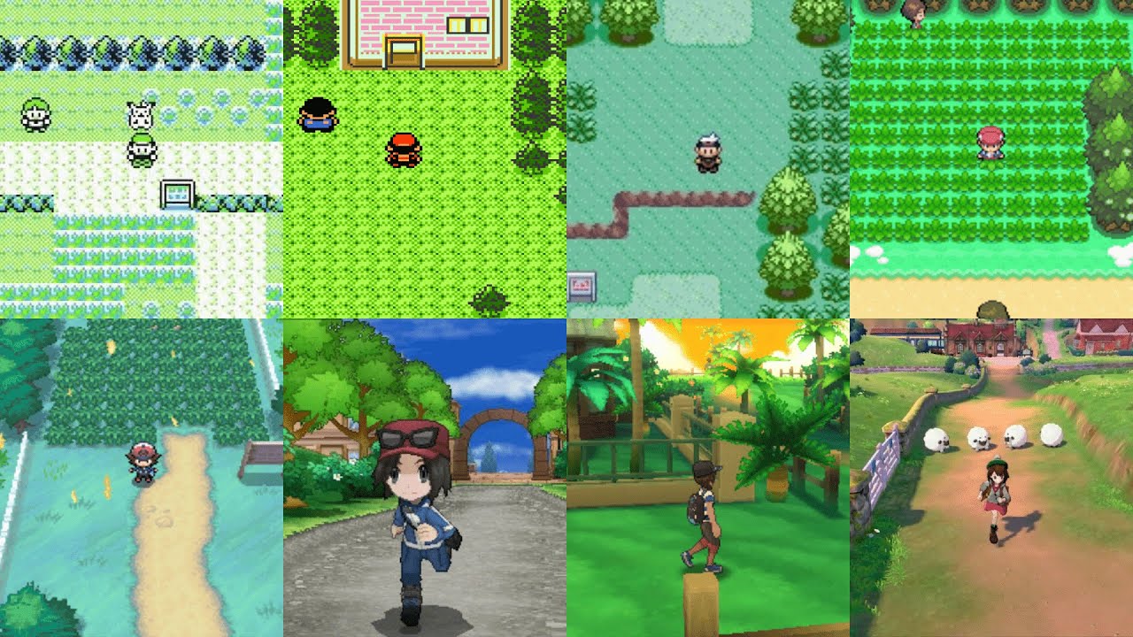 Pokémon All Beginning Route Themes (Gens 1 - 8)