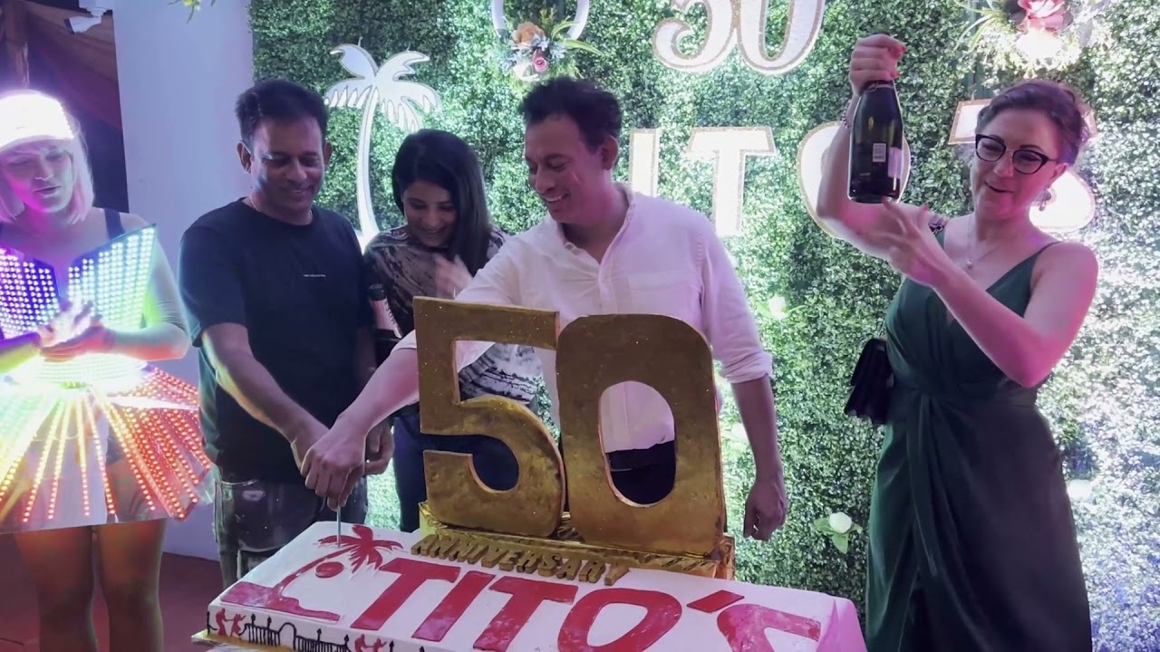Tito's 50th Anniversary | Best Nightclub in Goa | Baga Beach