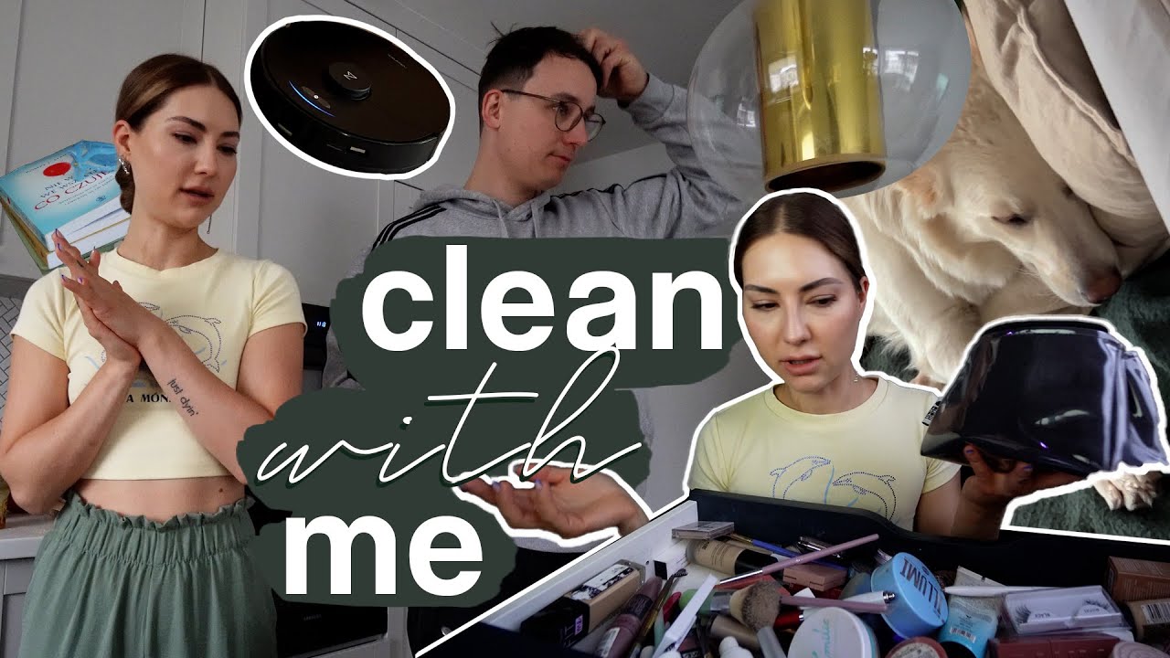 Clean With Me 🧼🏠 // organizujemy i ogarniamy nasze messy mieszkanie🧽