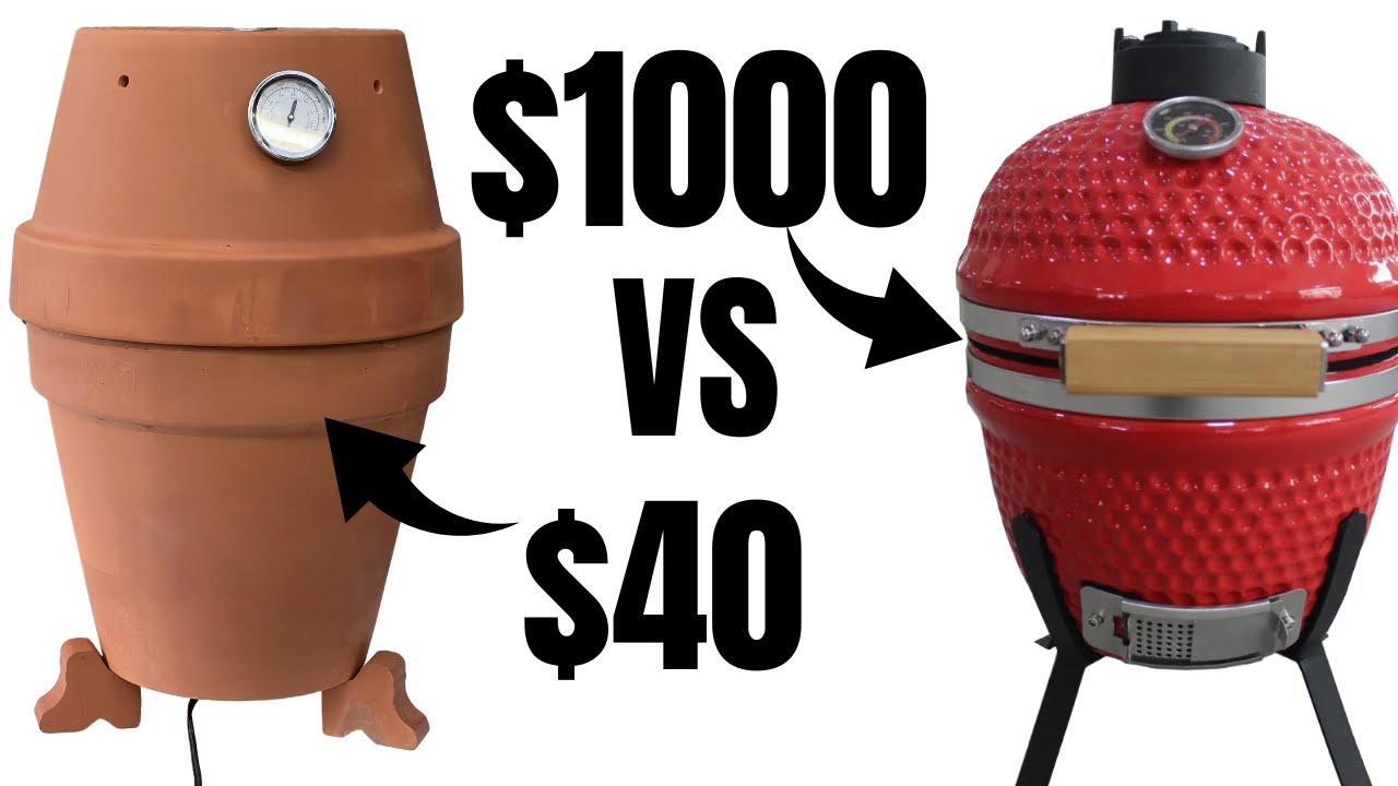 Flower Pot DIY BBQ Smoker 