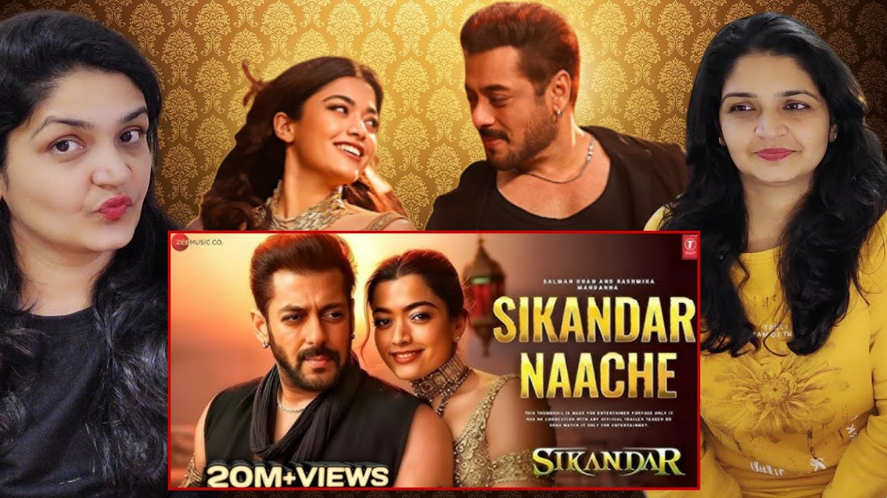 Sikandar Naache Song Reaction 🔥 | Sikandar Song Review | Must-Watch Breakdown! 🎶
