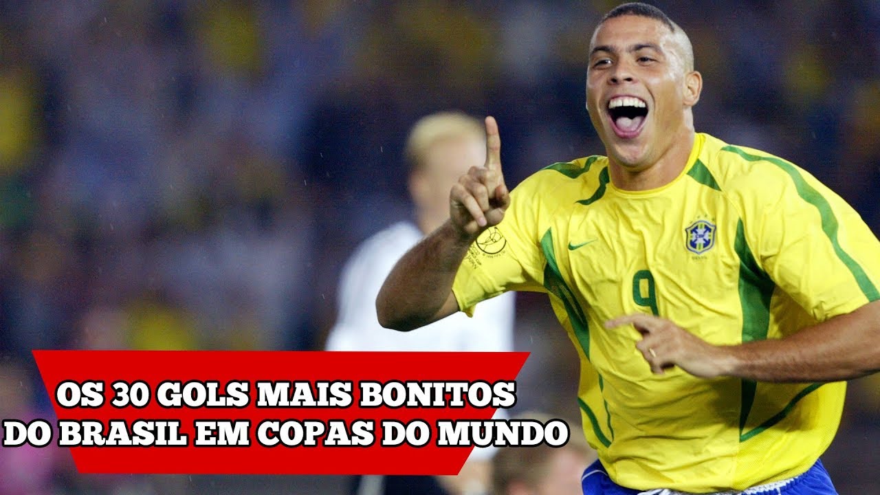 30 gola&ccedil;os do Brasil em Copas do Mundo