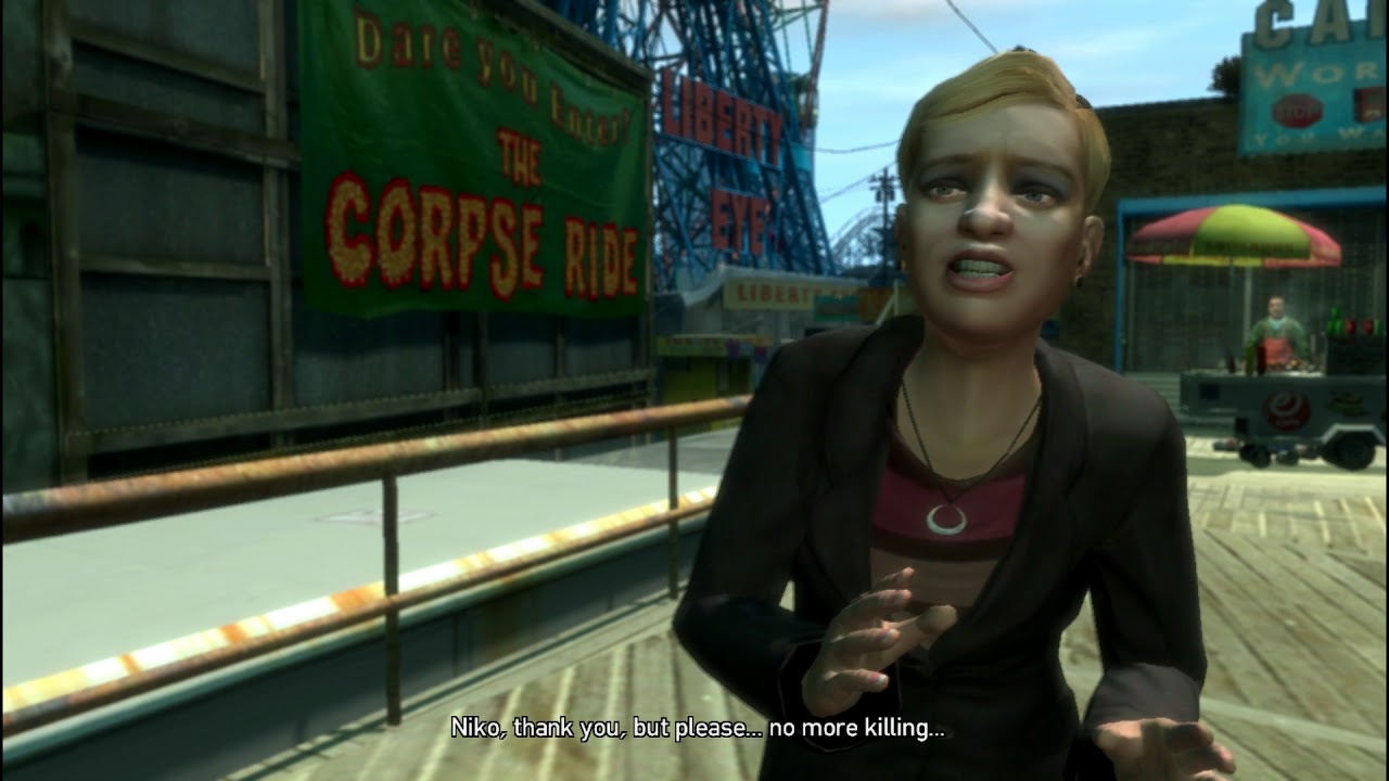 Grand Theft Auto IV - Random Encounter #5 - Ilyena Faustin
