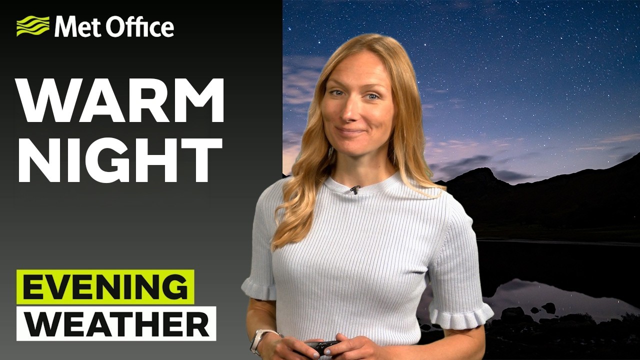 27.05.2026 &mdash; Тепло, грозы &mdash; Вечерний прогноз погоды в Великобритании &mdash; Met Office Weather