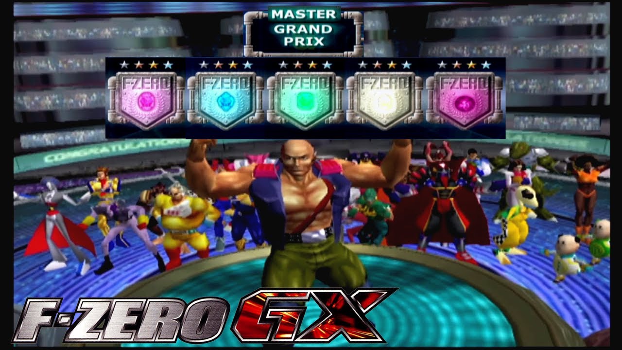 F-Zero GX: Grand Prix All Cups - Master Difficulty