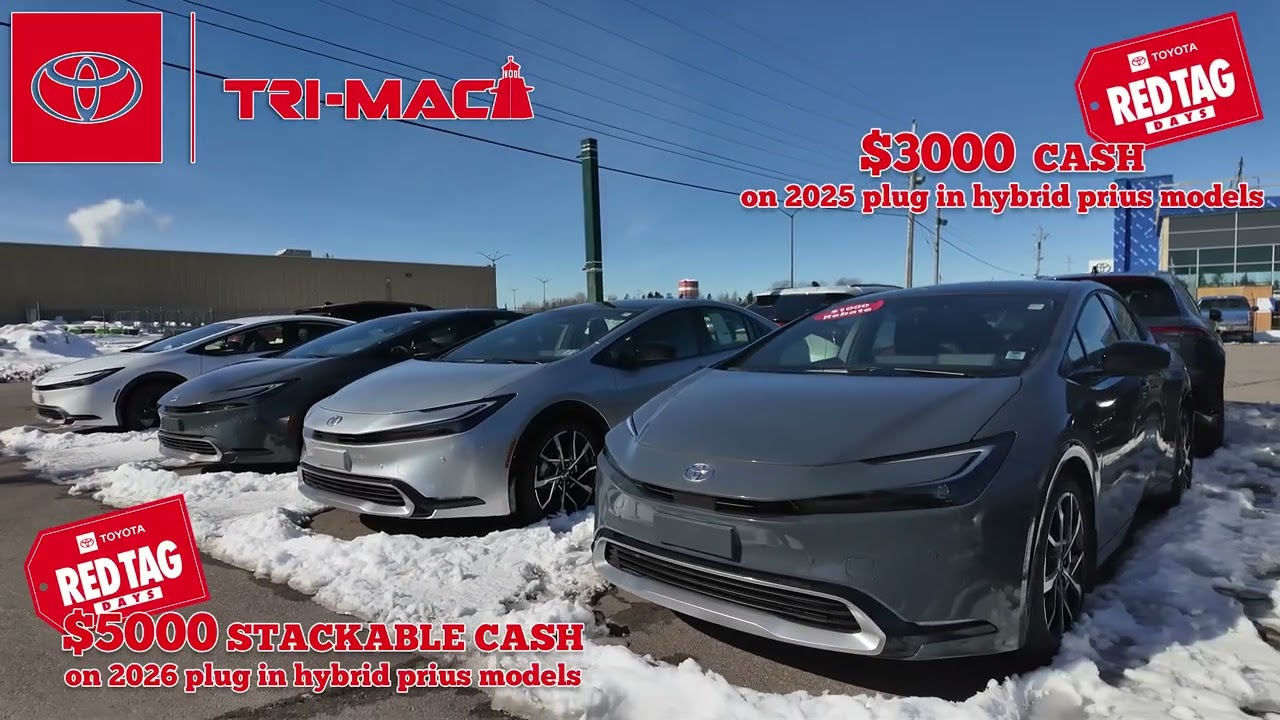 tri mac toyota  red tag days march 2026