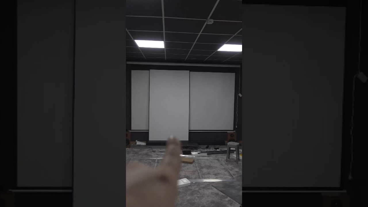 Не покупайте дешёвый экран для проектора пока не посмотрите это #проектор #alr  #экран