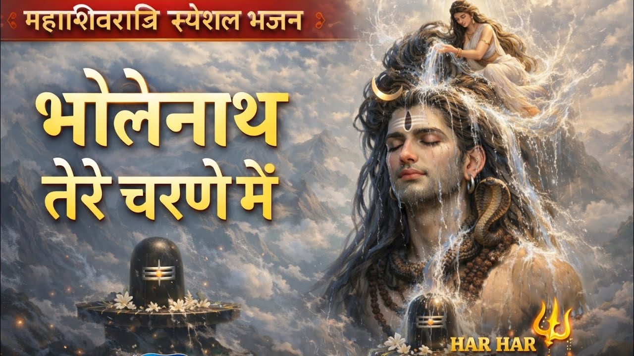 Mahashivratri Special 2026 | भोलेनाथ तेरे चरणों में | Powerful Shiv Bhajan | Har Har Mahadev 🔱